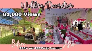 Home based Wedding Reception Decoration | Arcy and TSD Party Creation | Elleinor Vlog#2