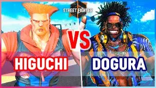 SF6 🔥 Higuchi (Guile) vs Dogura (Dee Jay)  🔥 Street Fighter 6