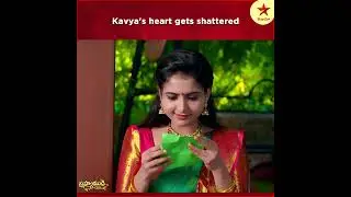 Kavya's Heartbreak :Raj's Words Leave Kavya Shattered. Love can be a bittersweet journey #Brahmamudi
