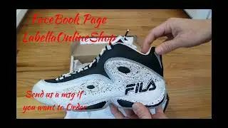 Unboxing by order // Fila Grant Hill 3