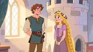 Rapunzel’s Hope 🏰💇‍♀️ | A Tale of Freedom | Fun & Moral Stories for Kids