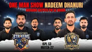 ISPL Season 3 Match 27 Review | Chennai Singams vs Bengaluru Strikers | Manni Sharma
