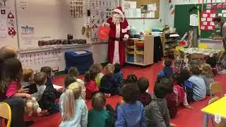 Le Père Noël a fait sa tournée dans nos écoles