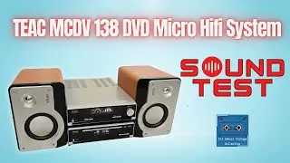 Teac MCDV 138 Micro Hifi System Sound Test