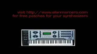 Analog Synthesizer Alesis A6 Andromeda Trance Patches Audio De