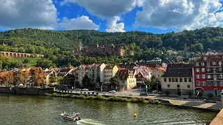 Afternoon Walk Through Heidelberg Altstadt (Old Town)