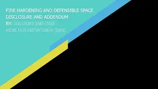 How to fill out the Fire Hardening and Defensible Space (FHDS) form