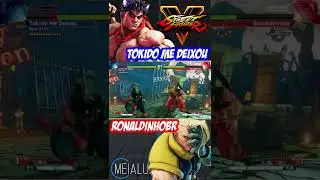 SFV CE - Tokido Me Deixou(KAGE) VS Ronaldinhobr(NASH) 🌘 MeiaLua 🌘