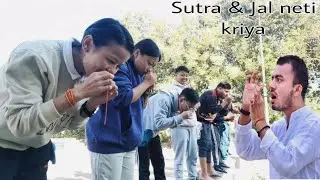 Jal Neti & Sutra Neti Kriya Practice Vlogs /Yoga kriya benefits (PE Students)@manitagurungvlogs98