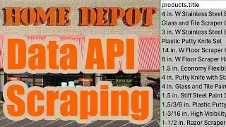 No-Code Home Depot API Data Scraping with SerpApi