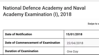 UPSC NDA -I 2018 APPLY ONLINE Notification | How to Apply Upsc NDA Exam form