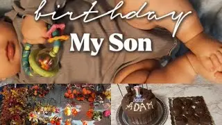 ✨✨حضرت كيك عيد ميلاد ولدي بوحدي  🎂  🎁 | جولة ✨✨في دولاراما 🇨🇦🇨🇦