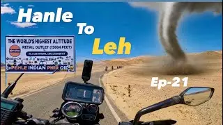 No More Black Market Fuel Leh Ladakh  | Found World’s Highest Petrol Pump at Nyoma ⛽ | Hanle to Leh