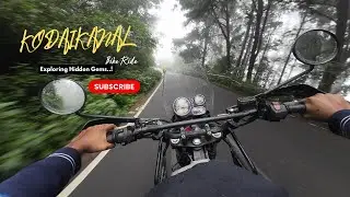 Велосипедная прогулка по Кодайканалу 💚 | Муссон | #kodaikanal #bike #himalayan #vlog #travel #aut...