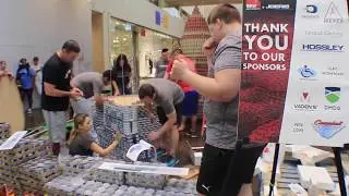 CANstruction 2018 - Joeris & BRW Architects - Time Lapse