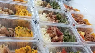 VLOG PREPARANDO MARMITAS E ALMOÇO!!