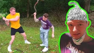 DOOMSDAY PREPPER GOES CRAZY!! FIGHTS HIS FRIENDS!!