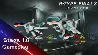 R-Type Final 3 Evolved Stage 1.0  Investigation Abandoned Space City  gameplay (PS5) - no commentary