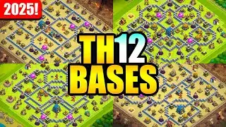 NEW BEST TH12 Base Layouts 2025! + Link | Part 2 (Clash of Clans)