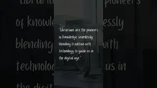 #librarians are #pioneers