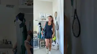 Tennis outfit of the day 🎾✨ #tennis #tenniscoach