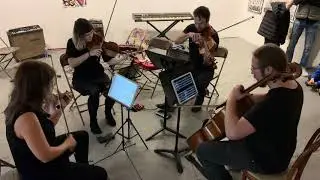 Mivos Quartet: Alex Mincek's String Quartet No. 3 - at Dither Extravaganza 2019