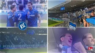 HERTHA UND DER KSC💙🤍 | Karlsruher SC - Hertha | Stadionvlog | SechserMo