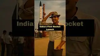 India's First Rocket Launch #rocket#space#launch#space#isro#isromissions#nasa#indianhistory#upsc#ssc