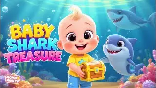 Baby Shark song -Treasure Hunt Story | Baby Songs & Nursery Rhymes#kidssongs #nurseryrhymes #poem