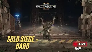 🔴 Solo Siege (HARD) | Assault Class | How Far Can I Go? | 1440p