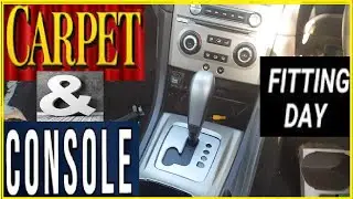 Установка центральной консоли BA/BF Ford Falcon и замена коврика.