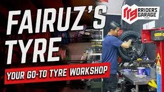 ЛУЧШЕЕ МЕСТО ДЛЯ МОТОЦИКЛНЫХ ШИН | FAIRUZ'S TYRES | ДЖОХОР-БАРУ | МАЛАЙЗИЯ