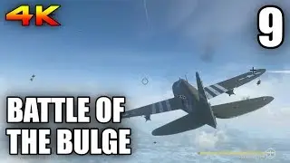 Call of Duty WW2 - Battle of the Bulge - Campaign Mission Walkthrough #9 [4K]