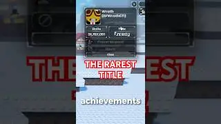 I GOT THE RAREST ACHIEVEMENT IN SOL'S RNG