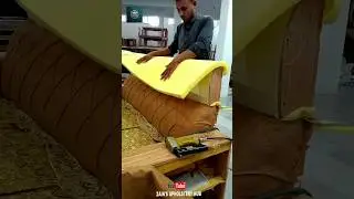 Upholstery for beginners #youtubeshorts DIY #shorts #upholstery