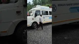 Guwahati to Shillong MTC bus🚍#viralshort #shorts #minivlog #guwahatitoshillong #busjourney #travel