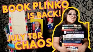 Book Plinko Chooses my July TBR...and it got Unhinged! 😳📚 | TBR Game Time!