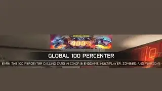UNLOCKING 400 PERCENTER IN BLACK OPS 7 [RAREST CALLING CARD]