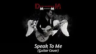 Depeche Mode - Speak To Me | Guitar Cover | Gretsch White Falcon | Memento Mori Tone 2023