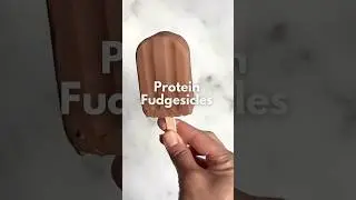 Protein Fudgesicles! No refined sugar, no guilt pure frozen bliss! #summerrecipes #frozendessert