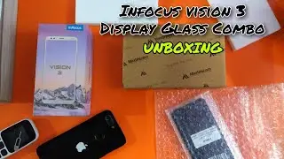 Распаковка комплекта стекол для дисплея InFocus Vision 3 || Maxbhi.com 🔥🔥