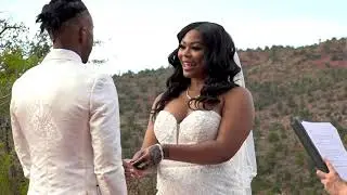 Micole & Raheem's Sedona Wedding