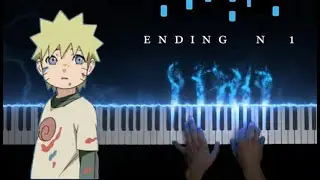 Naruto First Ending For Piano (but it's sad and dark)