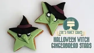 Halloween gingerbread witches