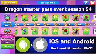 Dragon master pass event season 54-Dragon Mania legends | Charnaster Ancient event | DML