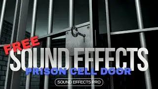 Prison Cell Door Sound - No Copyright - FREE Sound Effects - Royalty Free - Vlog Creation