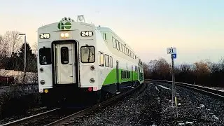 FOULED K5LA HORN! GO Transit 249 with 679 at Streetsville! 1/9/2025
