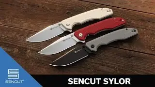 SENCUT Sylor Flipper & Thumb Stud Knife