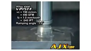 AJX High Feed Milling Cutters from Mitsubishi Materials