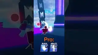 Noob vs Pro against *IMPOSSIBLE* Training Bot in Blade Ball